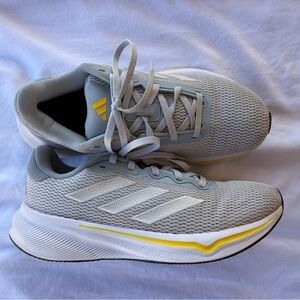 Adidas Women's Response Running Pale Blue w Yellow Sz 7